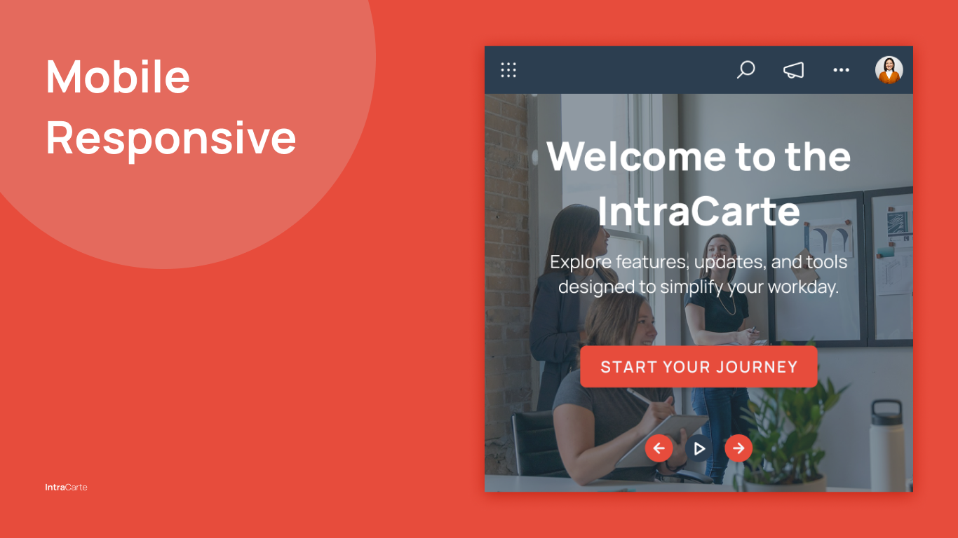 Intra Banner – property panel