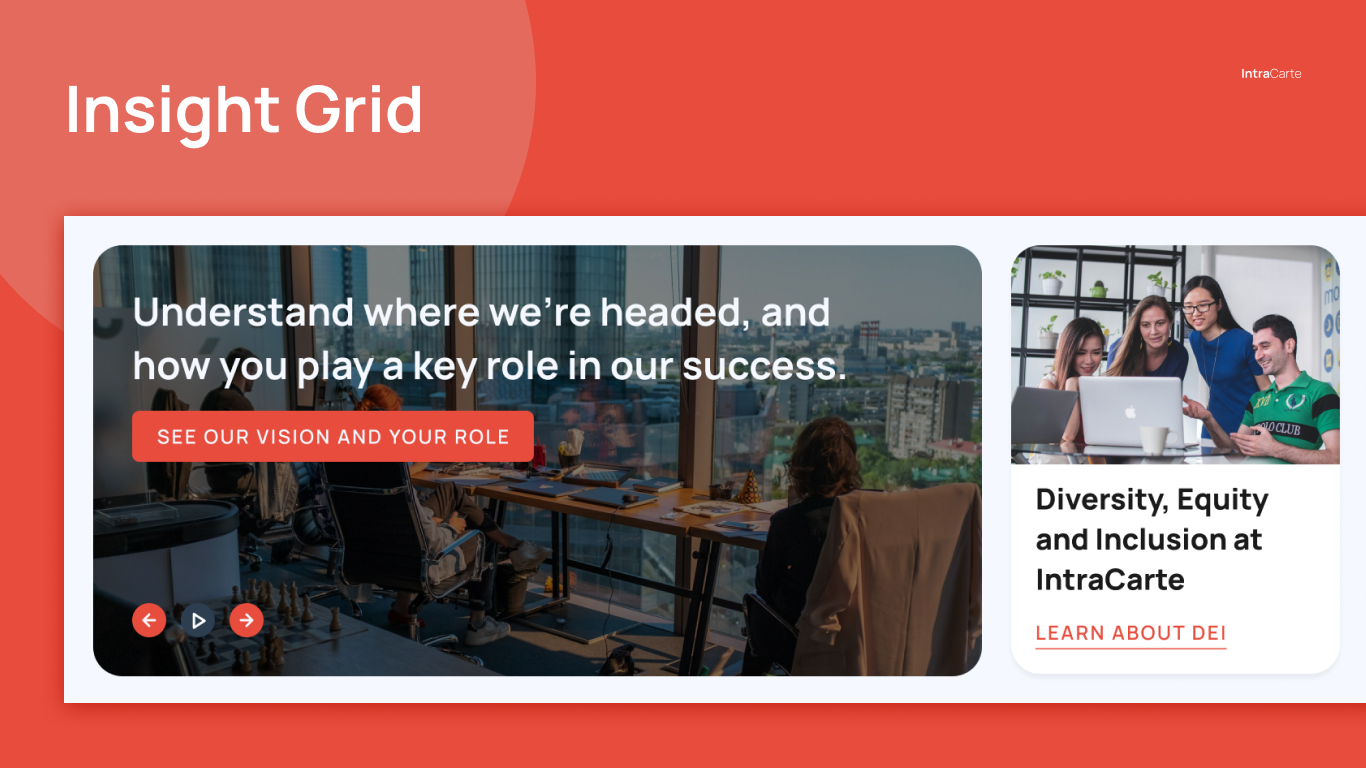 Intra Banner – Modern Split layout